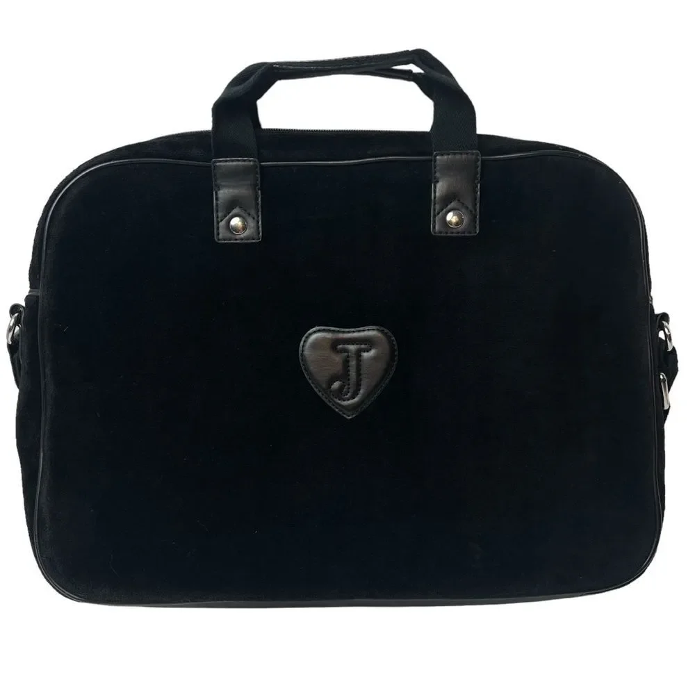 Juicy Couture Laptop Case Black & Gold
